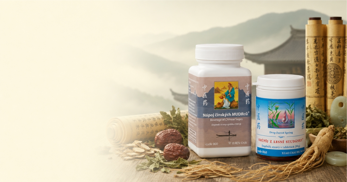 TCM Herbs – bylinné nápoje a tablety tradiční čínské medicíny